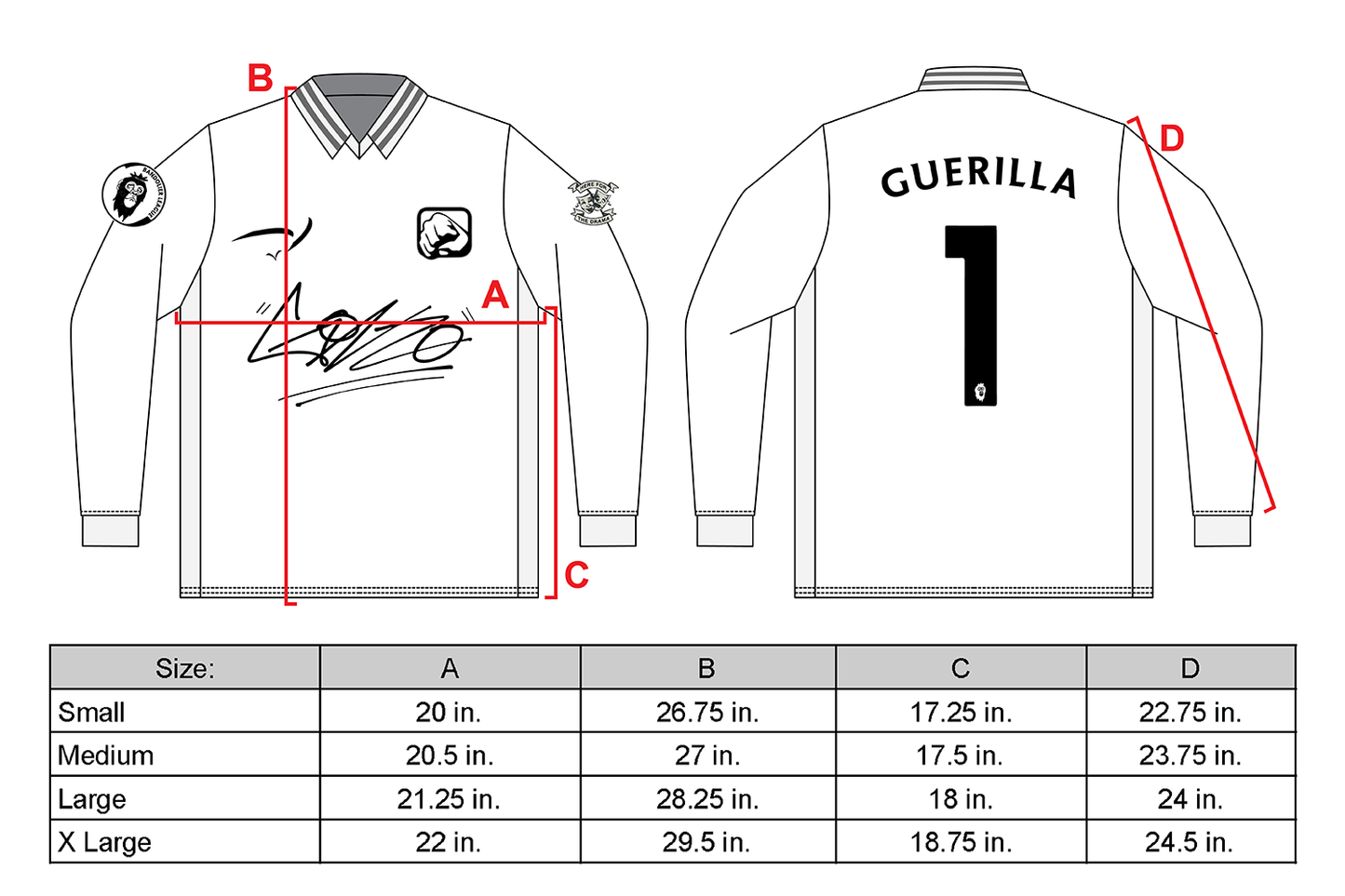 Guerilla Goalkeeper Jersey